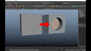 How to make circle shape in Autodesk Maya MAYA Circularize Tool 1 min video [upl. by Sema]