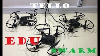 tello EDU swarm development [upl. by Regazzi819]