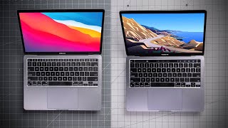 M1 MacBook Air VS M1 MacBook Pro 13 REAL WORLD Comparison [upl. by Ysnil134]