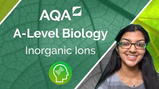 AQA A Level Biology Inorganic Ions [upl. by Vina419]