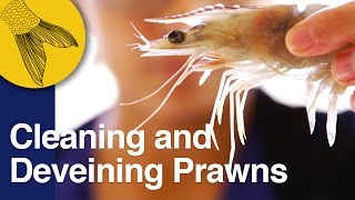 How to Clean and Devein Prawns [upl. by Leander]