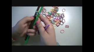 tutorial braccialetti con elastici erika [upl. by Chrisman]