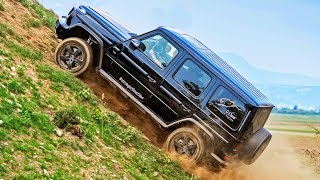 Mercedes GClass OFFROAD 4x4 Test [upl. by Carolin152]