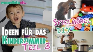 Vom Babyzimmer zum Kinderzimmer  DIY Spielmöbel  Roomtour  mamiblock [upl. by Tamera141]