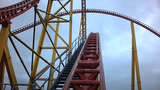 Intimidator 305  Kings Dominion  Front Row 4K HD POV  May 2023 [upl. by Ahsela]