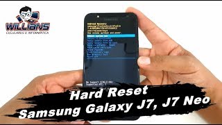 Hard Reset Samsung Galaxy J7 J700 J7 Neo J701 Formatar e Desbloquear [upl. by Odelle529]