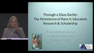 2011 Annual Brown Lecture in Education Research [upl. by Nahsed664]