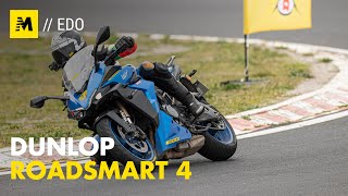 Dunlop RoadSmart 4 TEST sempre più sport sempre più touring [upl. by Aristotle]