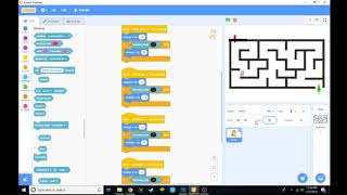 How to Make a Maze on Scratch 3 0 [upl. by Ecnesse]