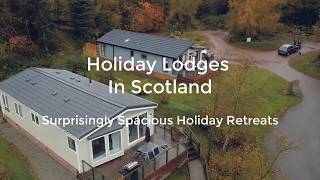 Holiday Lodges In Scotland  Surprisingly Spacious Holiday Retreats [upl. by Ccasi33]