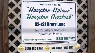 Hampton Uptown and Overlook Sylva NC Apartments for rent [upl. by Yonatan308]