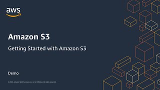 Getting started with Amazon S3  Demo [upl. by Goddard]