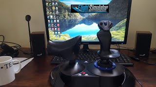 FS2020  Setting up and configuring controls on the Hotas 4X [upl. by Yanahs673]