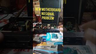 No signal problem free dish set top box new motherboard install [upl. by Oinoitna]