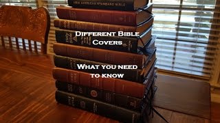 Different Bible Covers  What you need to know [upl. by Imelida]