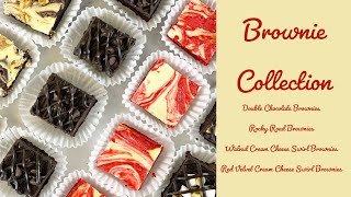 Sweet Project Brownie Collection featuring 5 brownie recipes [upl. by Iahs283]