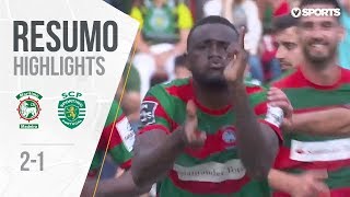 Highlights  Resumo Marítimo 21 Sporting Liga 1718 34 [upl. by Zorah464]