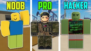 War Tycoon NOOB vs PRO vs HACKER [upl. by Elletnahc821]