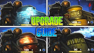 Die Maschine  All 4 Elemental DIE Shockwave Upgrades Guide  Cold War Zombies Correct Steps [upl. by Treharne933]