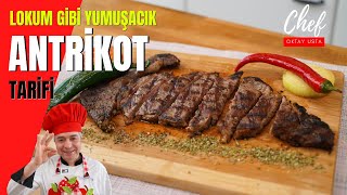 Evde Lokum Gibi Antrikot Steak Nasıl Pişirilir Chef Oktay Usta MÜHÜRLENMİŞ ET PİŞİRME TEKNİKLERİ [upl. by Cinomod]