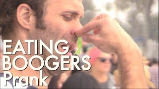 Eating Boogers Prank [upl. by Intosh]