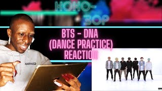 EXBALLET DANCER REACTS to BTS  DNA Dance Practice [upl. by Campman]