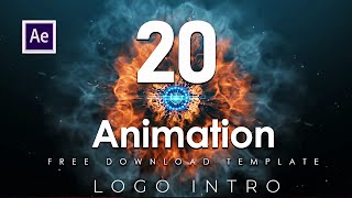 20 Free Amazing Intro Logo After Effects Template [upl. by Anuala548]