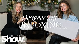 Huge Designer Gift Unboxing amp Affordable High Street Skincare Haul  SheerLuxe Show [upl. by Yankee717]