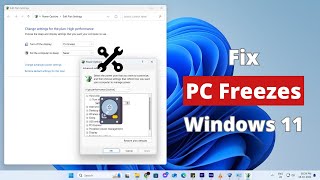 How to Fix PC Freezes Randomly in Windows 11 [upl. by Yetsirhc707]