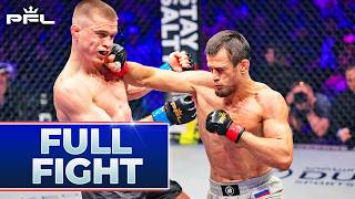 FIGHT OF THE YEAR CONTENDER 🤯  Usman Nurmagomedov v Paul Hughes  Full Fight  PFL Road to Dubai [upl. by Hasen]