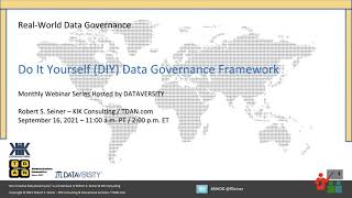 Real World Data Governance Do It Yourself Data Governance Framework [upl. by Wolpert]