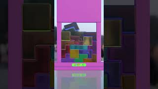 SOFTBODY JELLY TETRIS shorts short blender games tetris satisfying softbody [upl. by Gretchen]