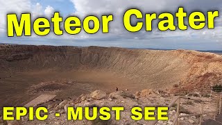 Meteor Crater  Natural Landmark  Winslow Arizona 2019 [upl. by Leirud]