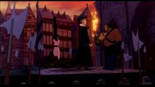 hunchback of notre dame esmeralda gets burned at the stake finnish [upl. by Nueormahc]