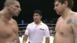 Crazy fight MMA James Thompson vs Alexander Emelianenko [upl. by Eiblehs]