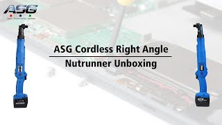 ASG Cordless Right Angle Nutrunner  Unboxing [upl. by Ailb]