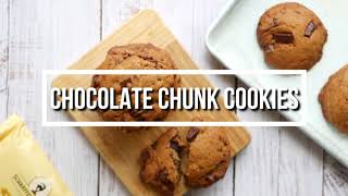 SCHARFFEN BERGER Chocolate Chunk Cookies Recipe [upl. by Acimad]