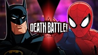 Batman VS SpiderMan DC VS Marvel  DEATH BATTLE [upl. by Assirual164]