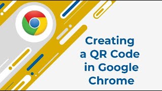 Creating a QR Code in Google Chrome [upl. by Margaretta]