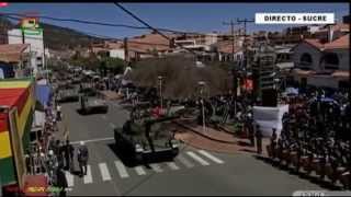 PARADA MILITAR BOLIVIA 2015 HD [upl. by Enisamoht]