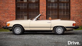 Drive 1977 Mercedes Benz 450SL  Silver Arrow Cars Ltd [upl. by Kcirdle]