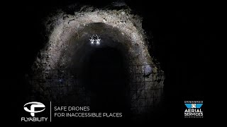 Underground Mining Drone stope photogrammetric mapping  Flyability Elios 2  Barrick Gold UAS Inc [upl. by Redep245]