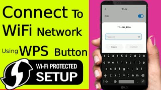 ✓ How to connect to WiFi Network Using WPS Button WiFi Protected Setup  Without Password 4K [upl. by Alburga]