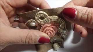 TUTORIAL SOUTACHE rifiniture [upl. by Ycul]