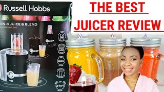 RUSSELL HOBBS 3IN1 Ultimate Juicer Review  RUSSELL HOBBS Juicer Unboxing  THE BEST REVIEW⁉️ [upl. by Notloc228]