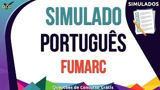 Simulado Português  FUMARC [upl. by Sessylu]