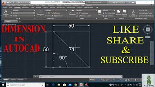 How to edit dimension in autocad 2020 [upl. by Werby]