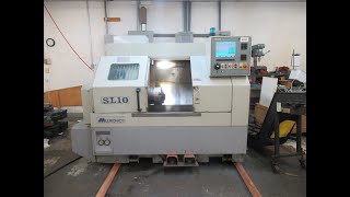 Milltronics SL10 CNC Turning Center with Centurion 6 Control [upl. by Mariejeanne6]