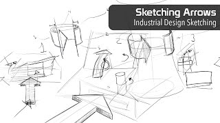 The ONLY 3 arrows you need in Sketching│Industrial and Product Design [upl. by Ahsena76]