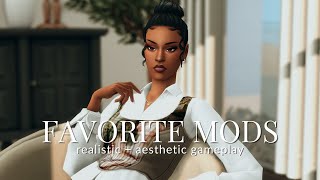 20 mods for realistic amp aesthetic gameplay  the sims 4 [upl. by Setiram]